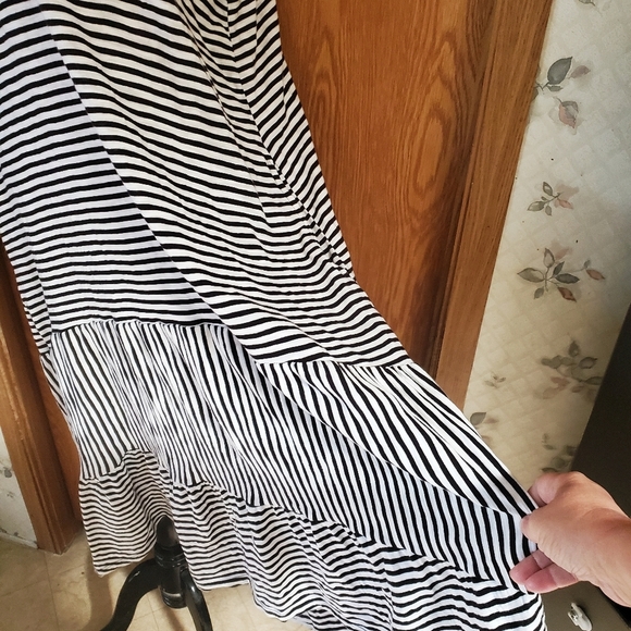 Time & Tru teired sleeveless sleeveless midi tshirt dress size XL (16-18) - Picture 5 of 14